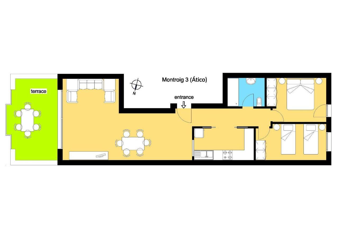 Apartamento Montroig 3 Atico Sitges Exterior foto